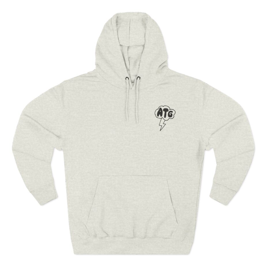All Things Go Three-Panel Fleece Hoodie