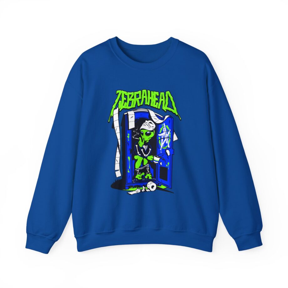 Zebrahead White ZH Coffee break Unisex Heavy Blend™ Crewneck Sweatshirt