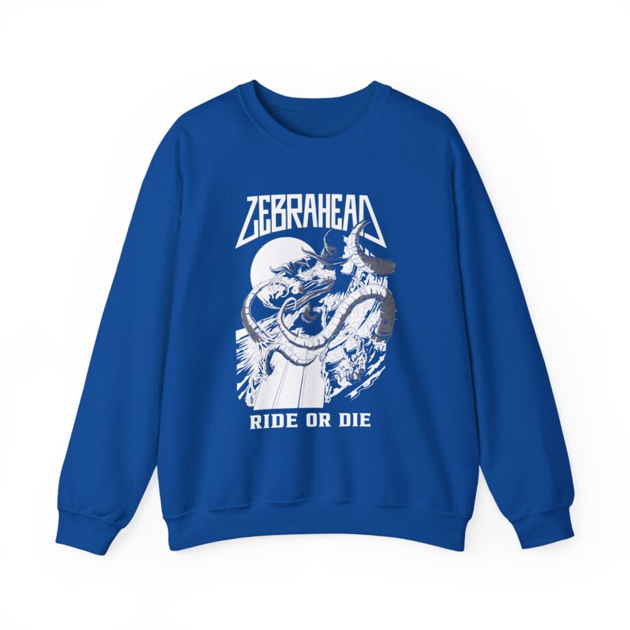 Zebrahead Ride or Die Unisex Heavy Blend™ Crewneck Sweatshirt
