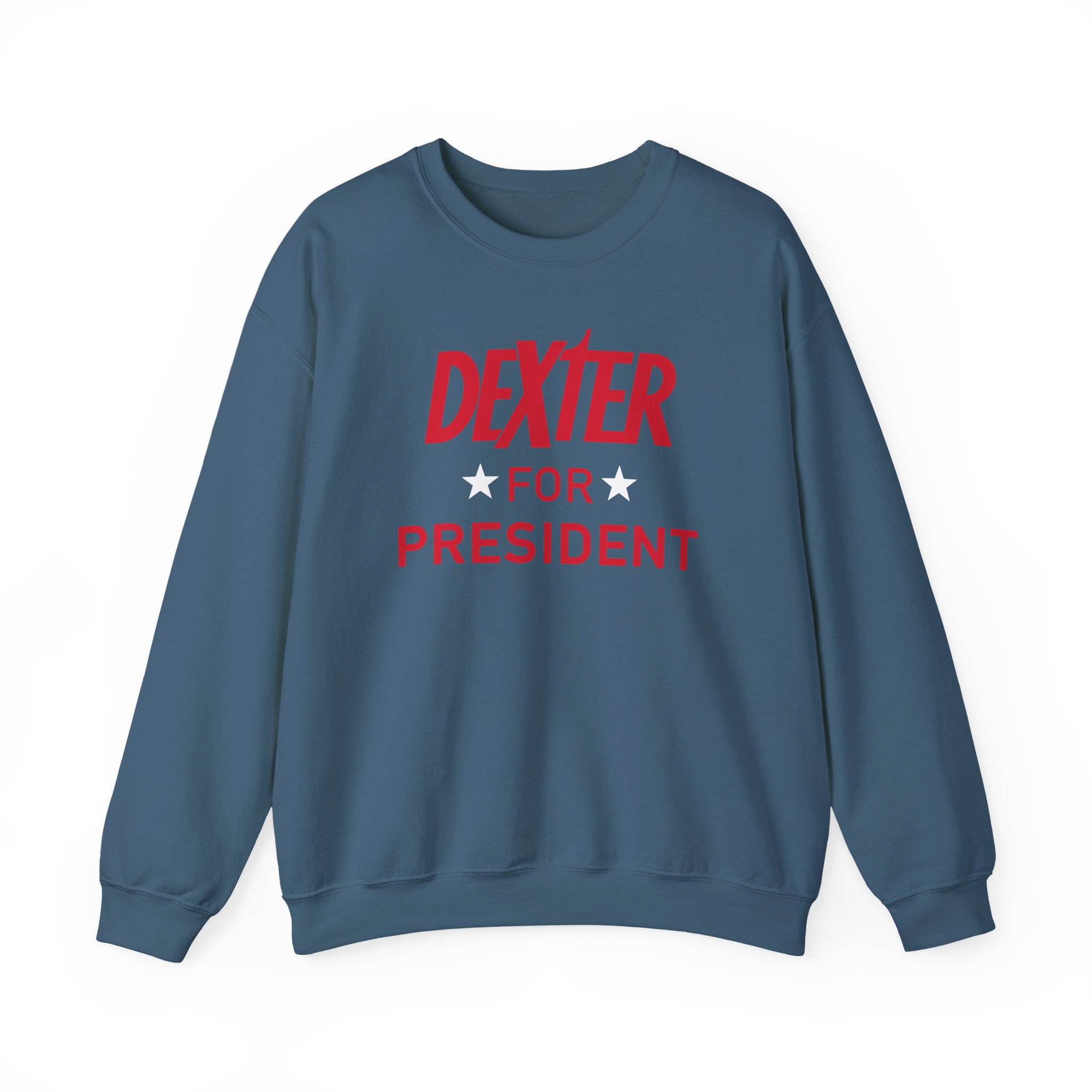 Dexter For President Unisex Heavy Blendâ„¢ Crewneck Sweatshirt