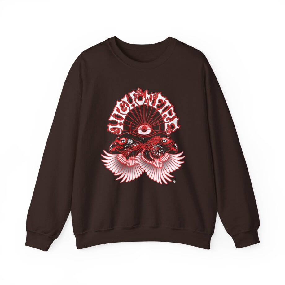 High on Fire Twin Eagles Unisex Heavy Blend™ Crewneck Sweatshirt