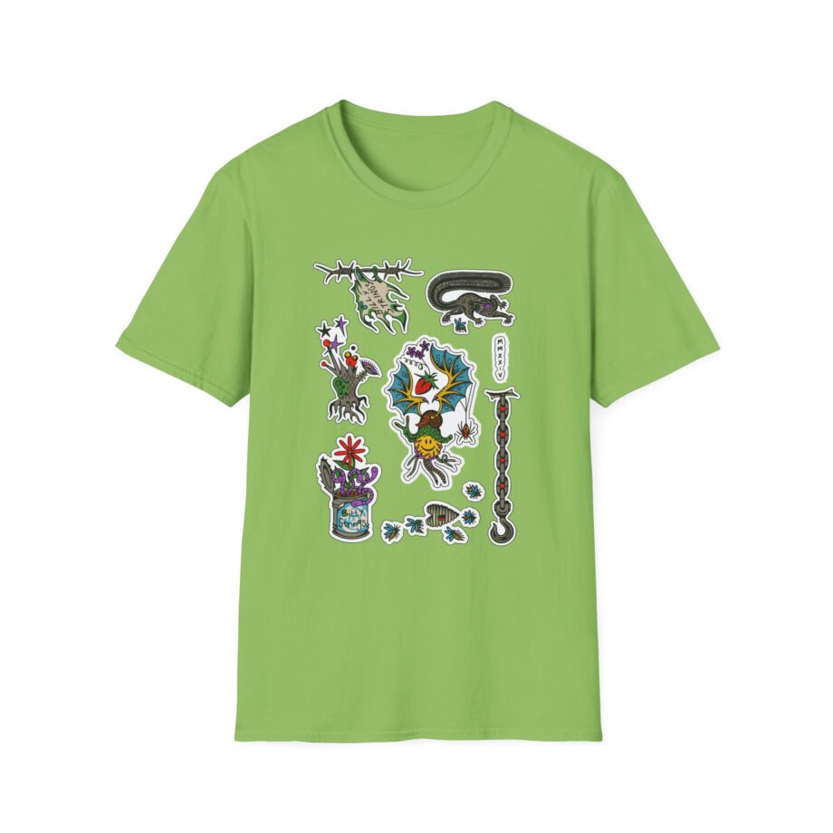 Billy Strings Flash Sheet Unisex Softstyle T-Shirt