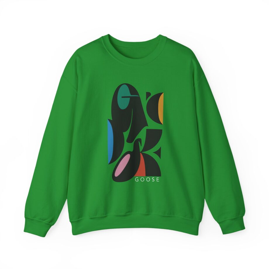 Goose Warp Spheres Unisex Heavy Blend™ Crewneck Sweatshirt