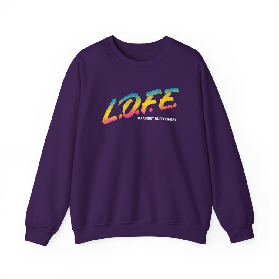 Lofe to Assist Buffoonery Unisex Heavy Blend™ Crewneck Sweatshirt