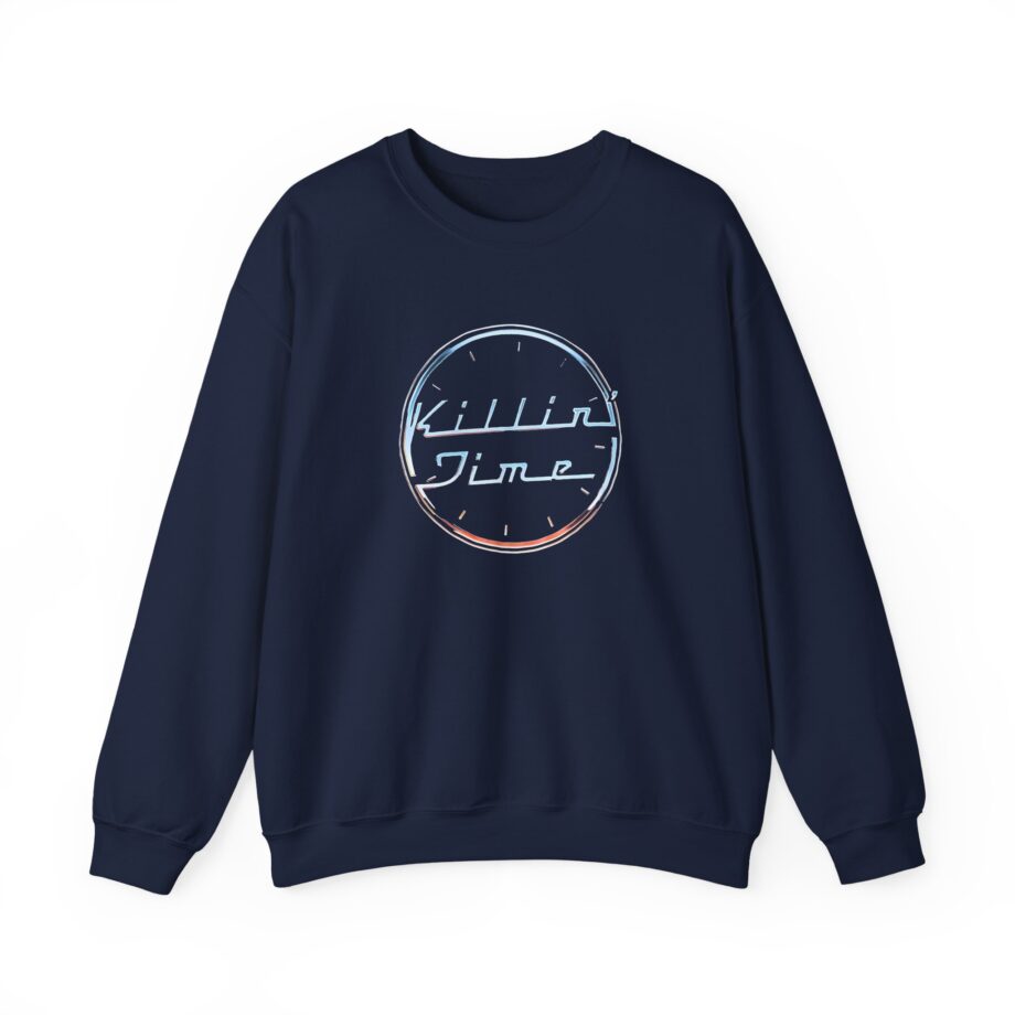 Clint Black Chrome Killing Time Unisex Heavy Blend™ Crewneck Sweatshirt