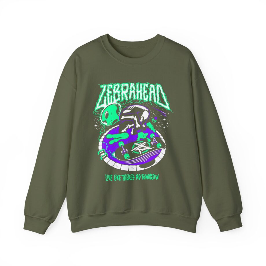 Zebrahead Alien Unisex Heavy Blend™ Crewneck Sweatshirt