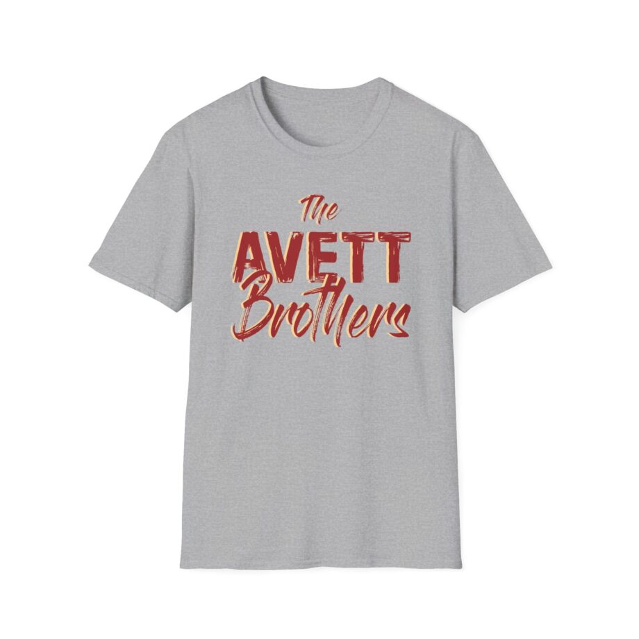 Avett Brothers Painted Sign Logo Unisex Softstyle T-Shirt