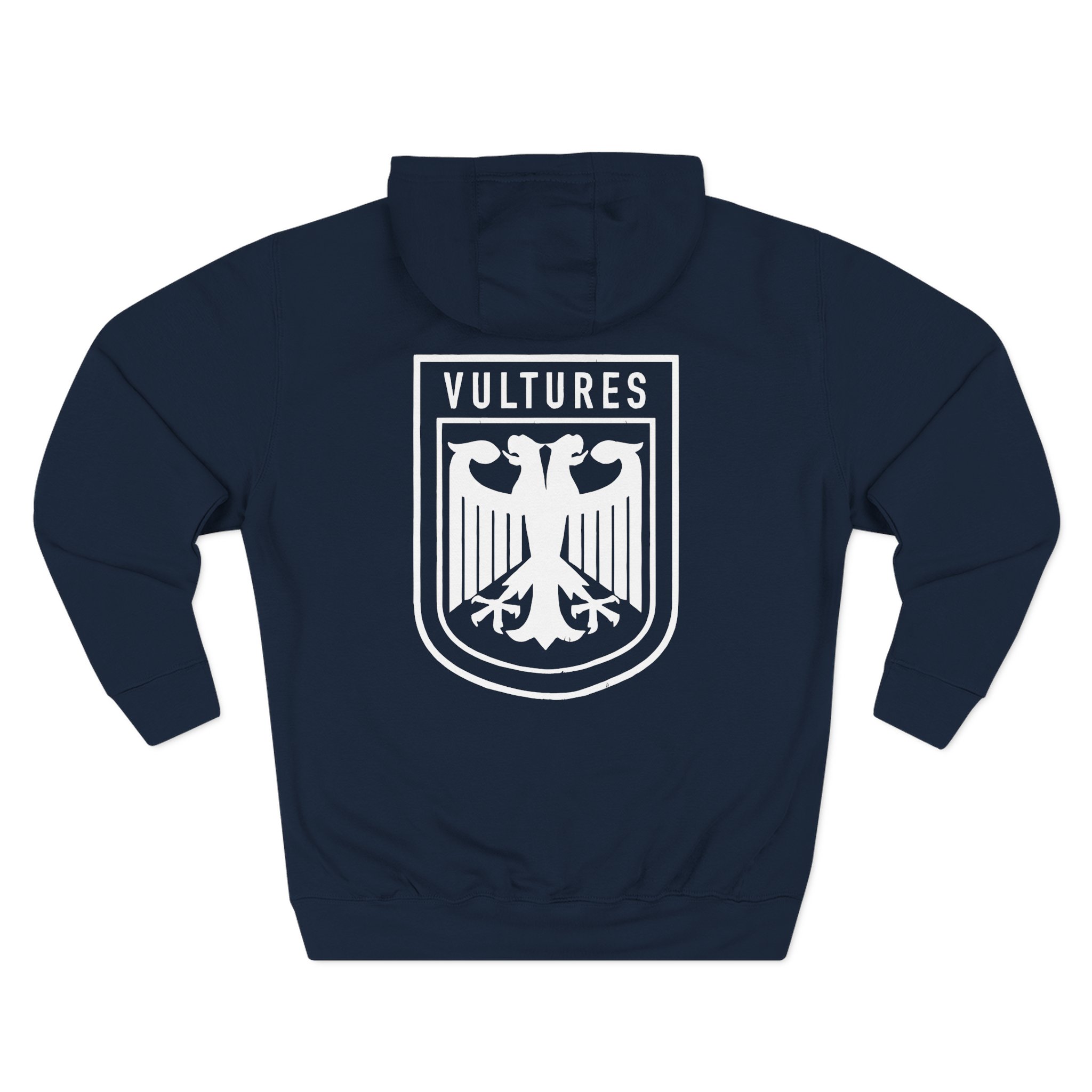 Vultures Three-Panel Fleece Hoodie