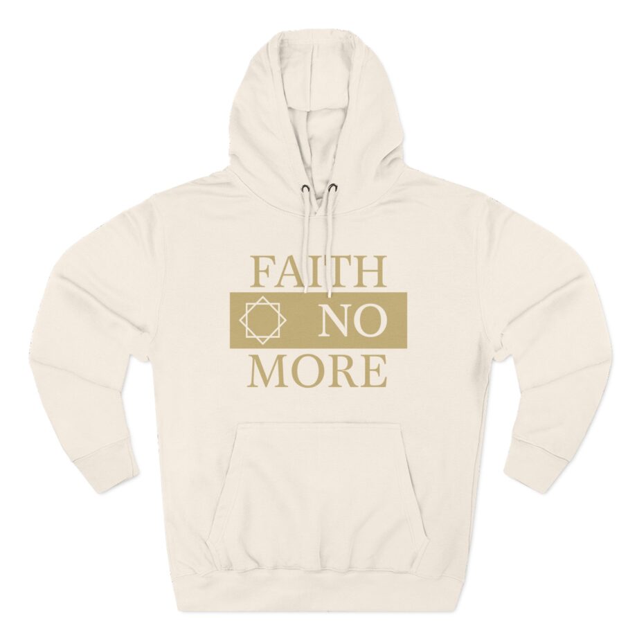 Faith No More Gold Logo Three-Panel Fleece Hoodie