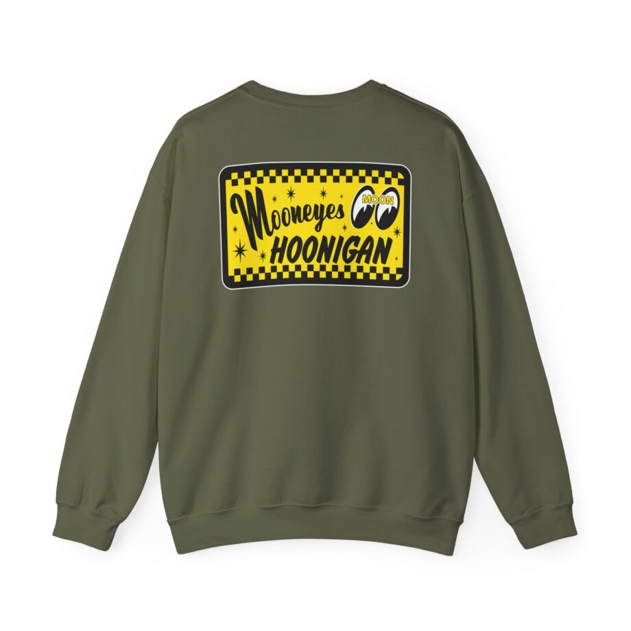 Ken Block Hoonigan X Mooneyes Go With Hoon Unisex Heavy Blend™ Crewneck Sweatshirt