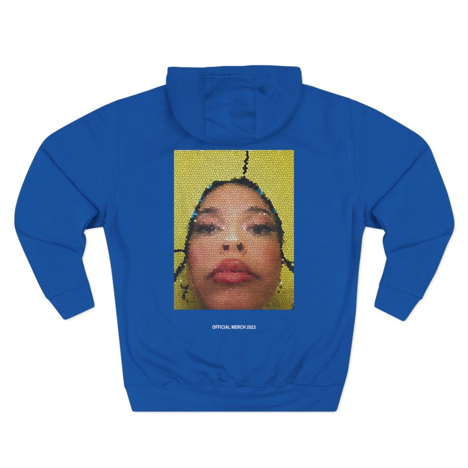 Nina Chuba Mosaic Three-Panel Fleece Hoodie