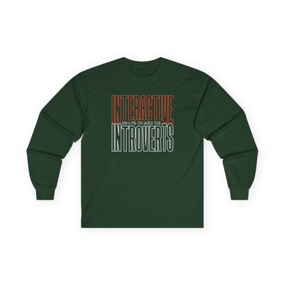 Dan and Phil Interactive Introverts Unisex Ultra Cotton Long Sleeve Tee
