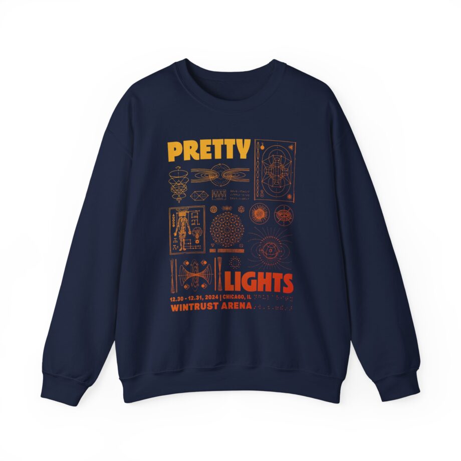 Pretty Lights Lucid Livestream @ Wintrust Arena Unisex Heavy Blend™ Crewneck Sweatshirt