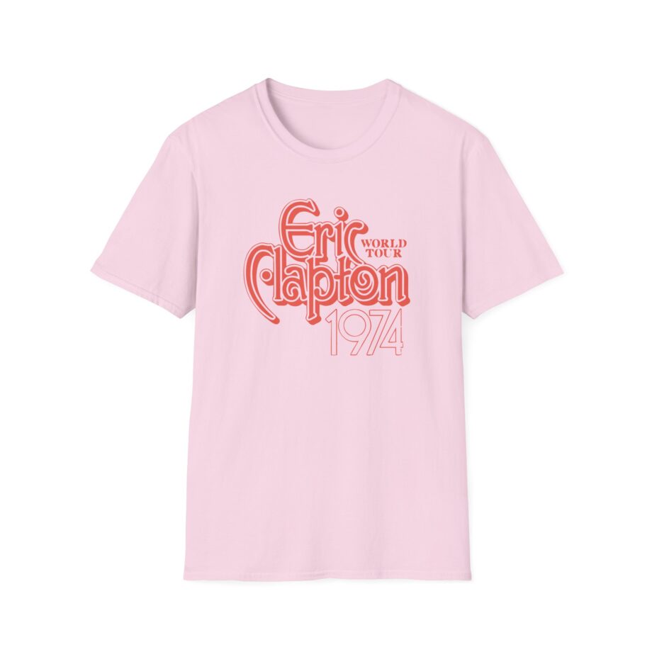 Eric Clapton World Tour 1974 Unisex Softstyle T-Shirt