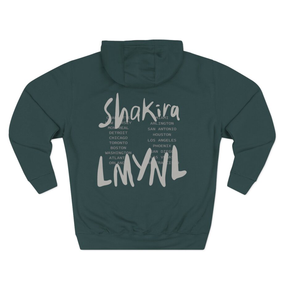 Shakira Sunglasses Three-Panel Fleece Hoodie