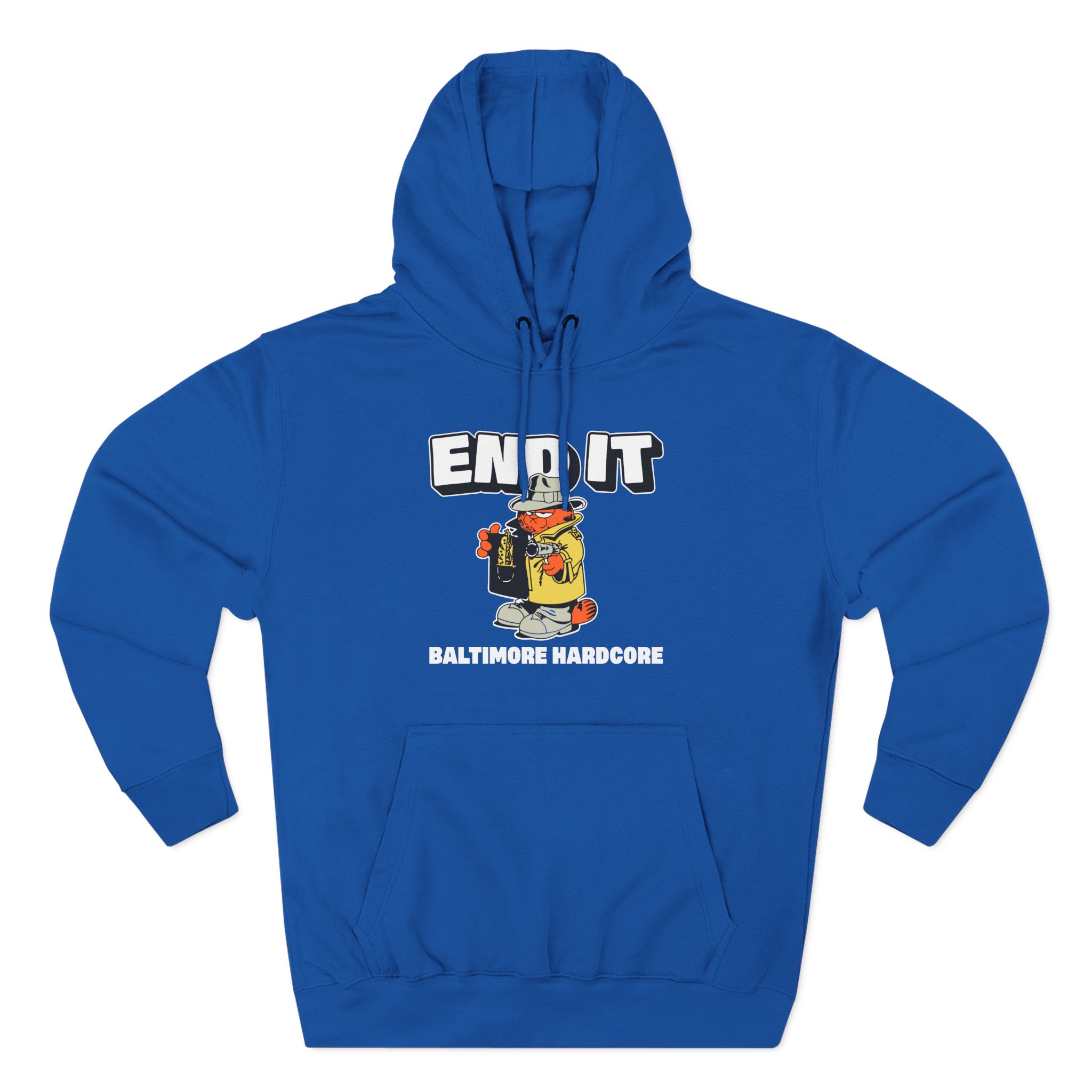 End It Three-Panel Fleece Hoodie