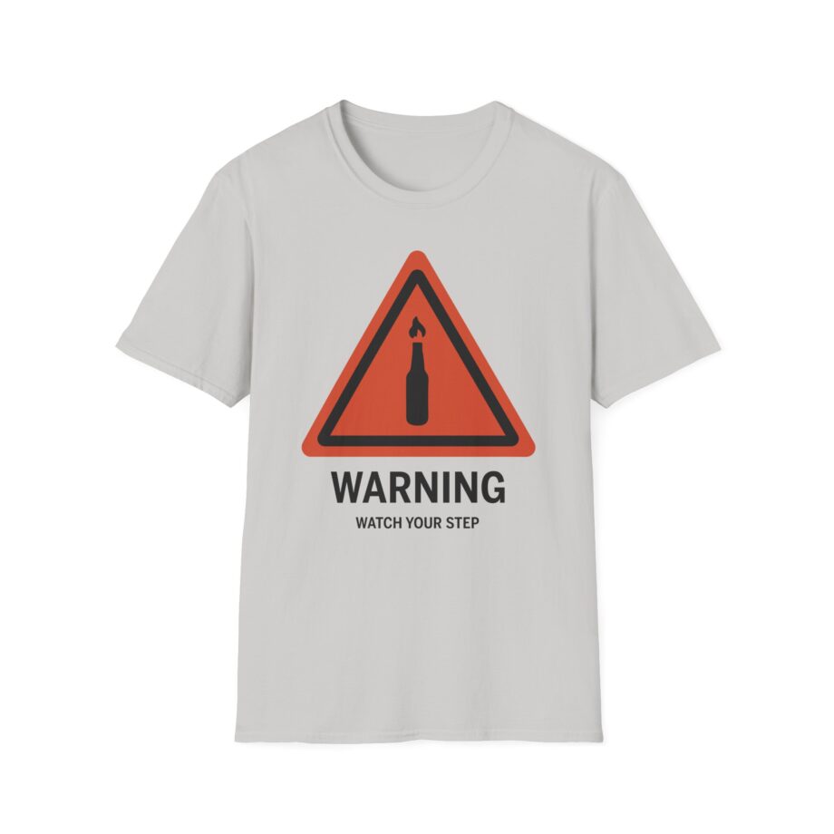 Summit1g Warning Watch Your Step Unisex Softstyle T-Shirt