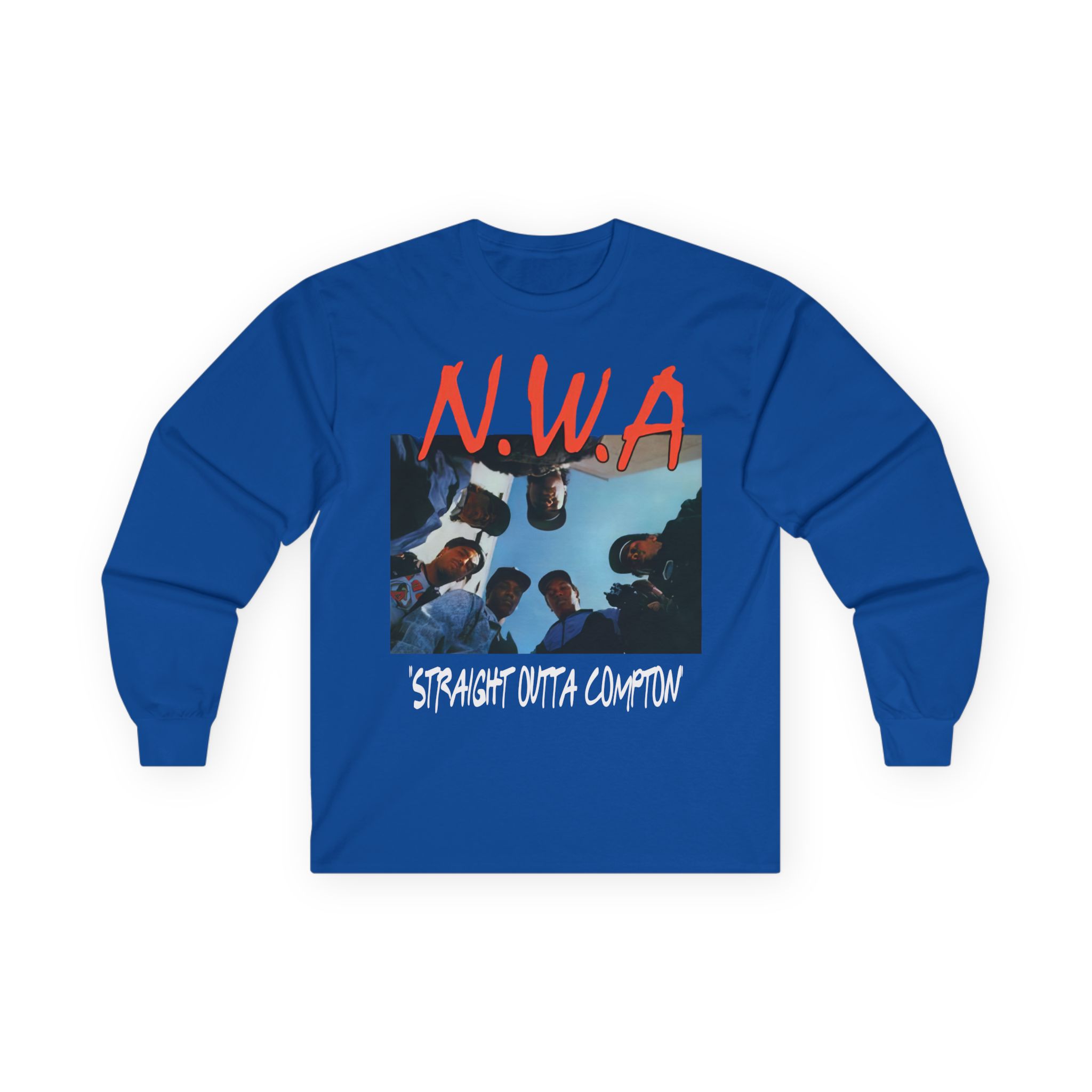 NWA Straight Outta Compton Unisex Ultra Cotton Long Sleeve Tee