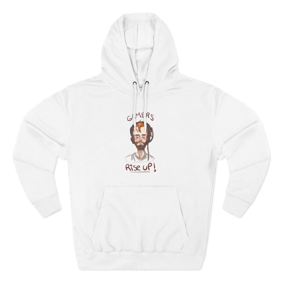Asmongold Three-Panel Fleece Hoodie