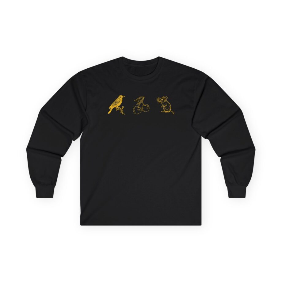 Armchair Expert Crow Cherry Mouse Unisex Ultra Cotton Long Sleeve Tee