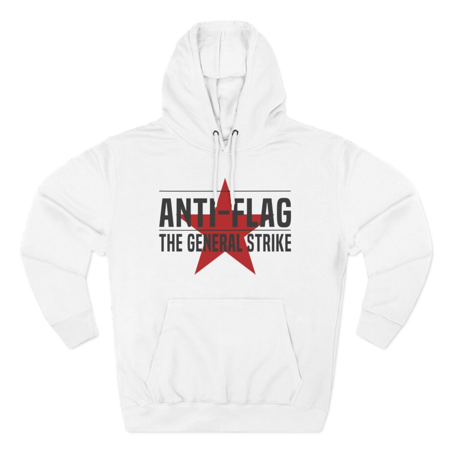 Anti Flag the General Strike Three-Panel Fleece Hoodie