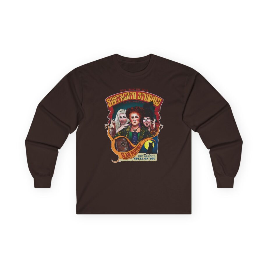 The Basement Yard Hocus Pocus Slam Poetry Unisex Ultra Cotton Long Sleeve Tee