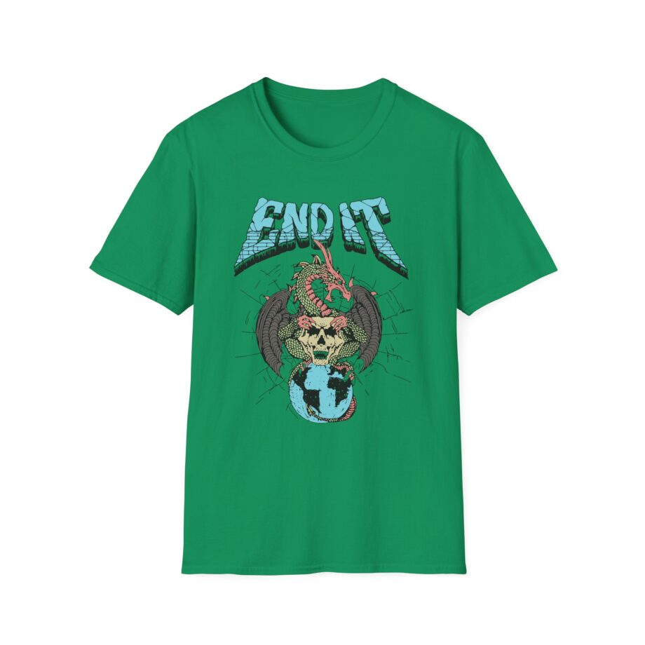 End It Dragon Skull Unisex Softstyle T-Shirt
