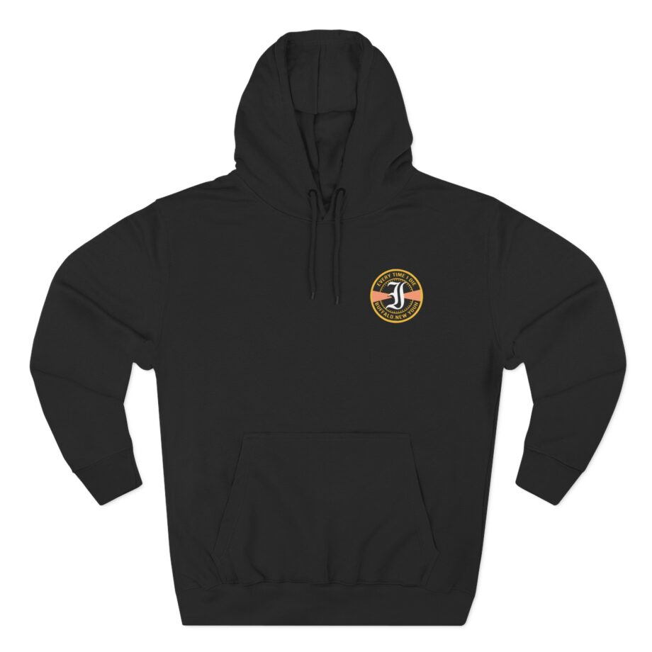 Every Time I Die Ice Age Three-panel Fleece Hoodie