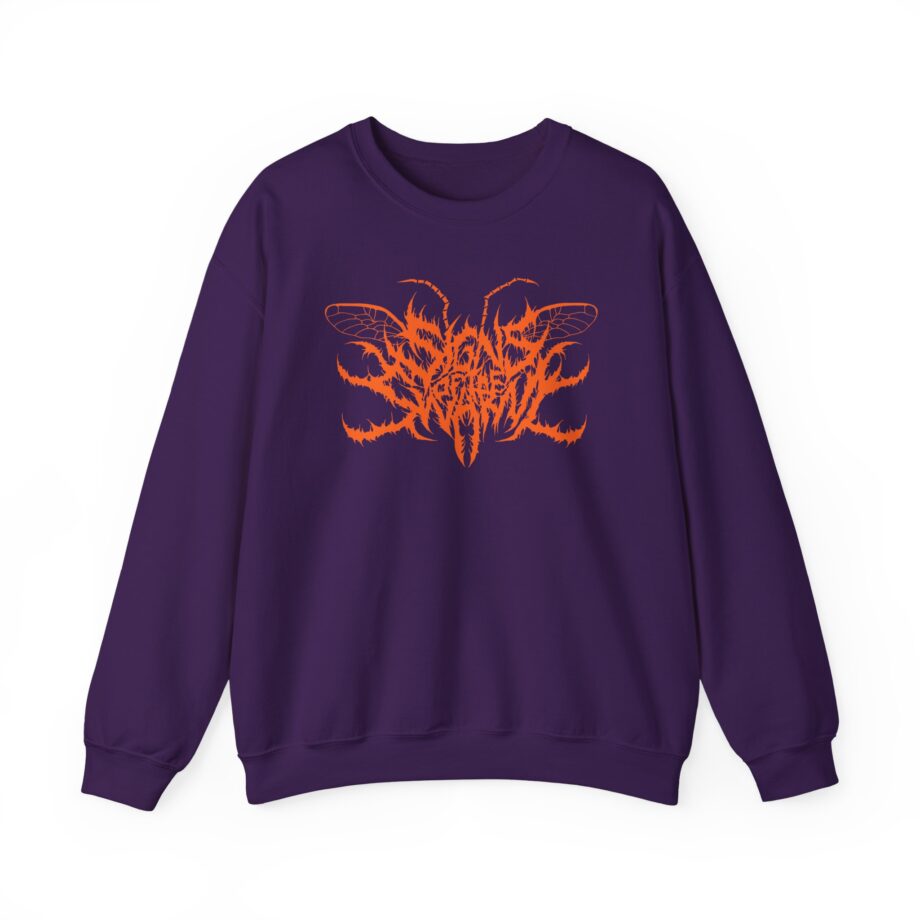 Signs of the Swarm Orange Logo Unisex Heavy Blend™ Crewneck Sweatshirt