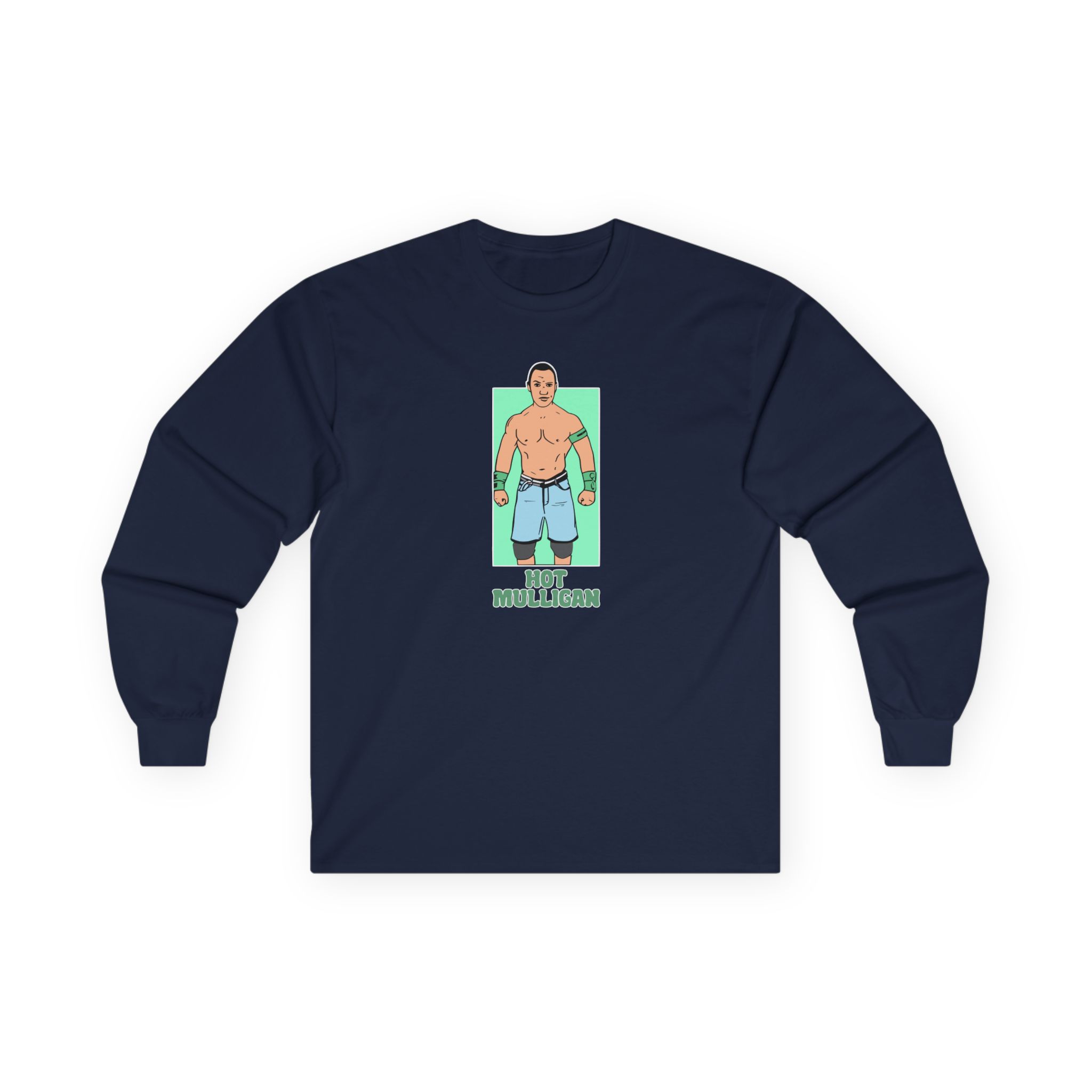 Hot Mulligan People's Eyebrow Unisex Ultra Cotton Long Sleeve Tee