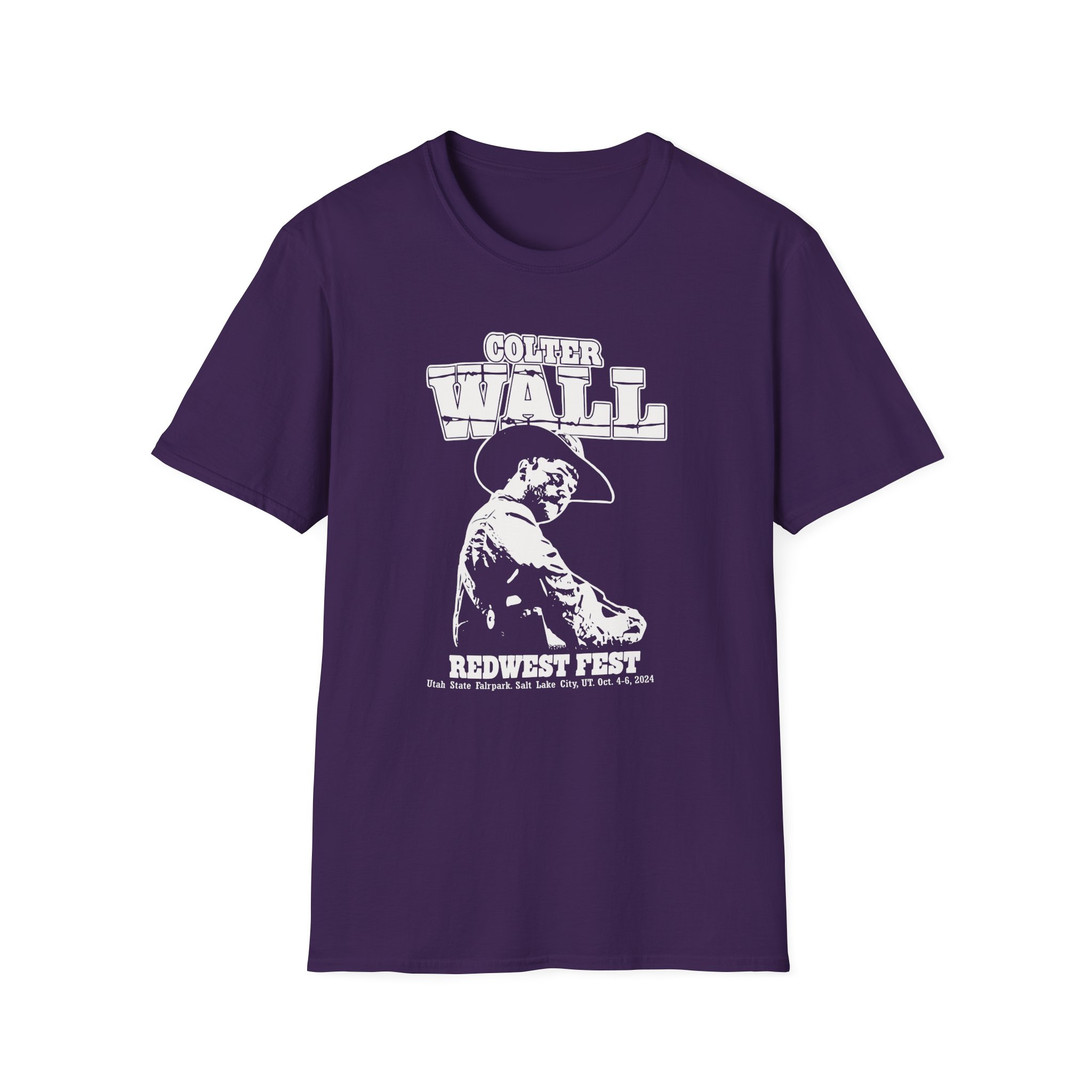 Colter Wall RedWest Fest Unisex Softstyle T-Shirt