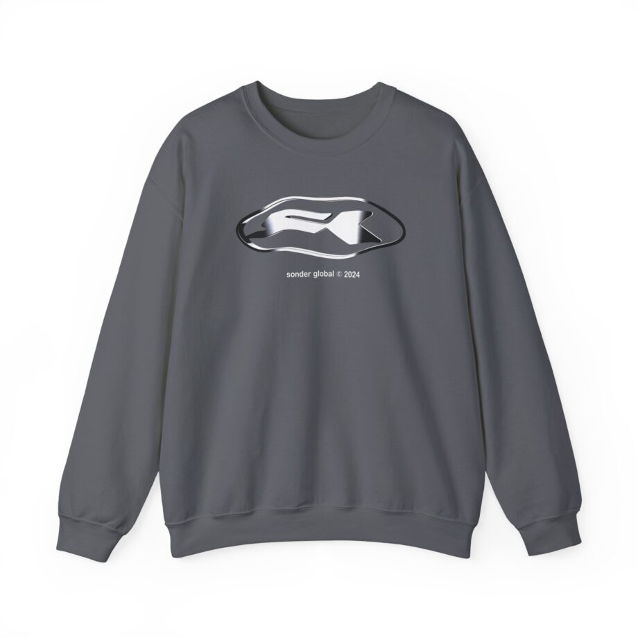 Sonder Chrome Sr Logo Baby Unisex Heavy Blend™ Crewneck Sweatshirt