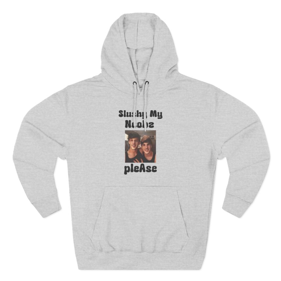 Slushy Noobz Martin and Hamzah Comedy Three-Panel Fleece Hoodie