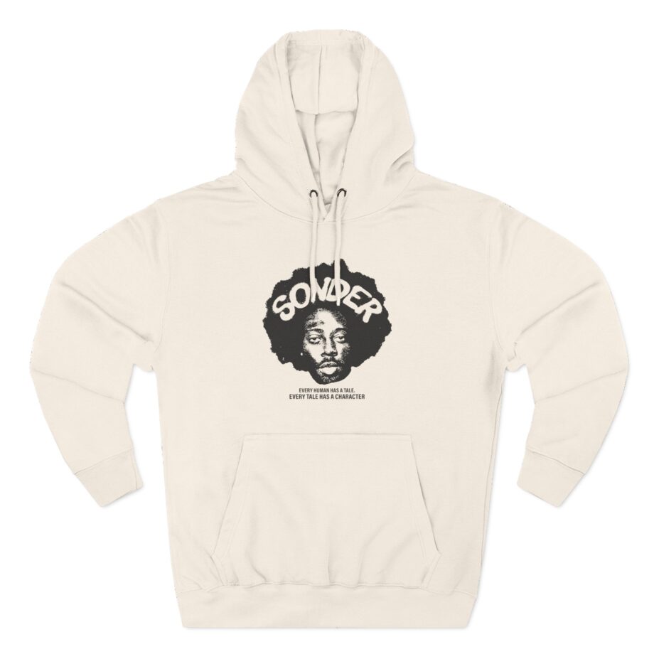 Sonder Three-Panel Fleece Hoodie