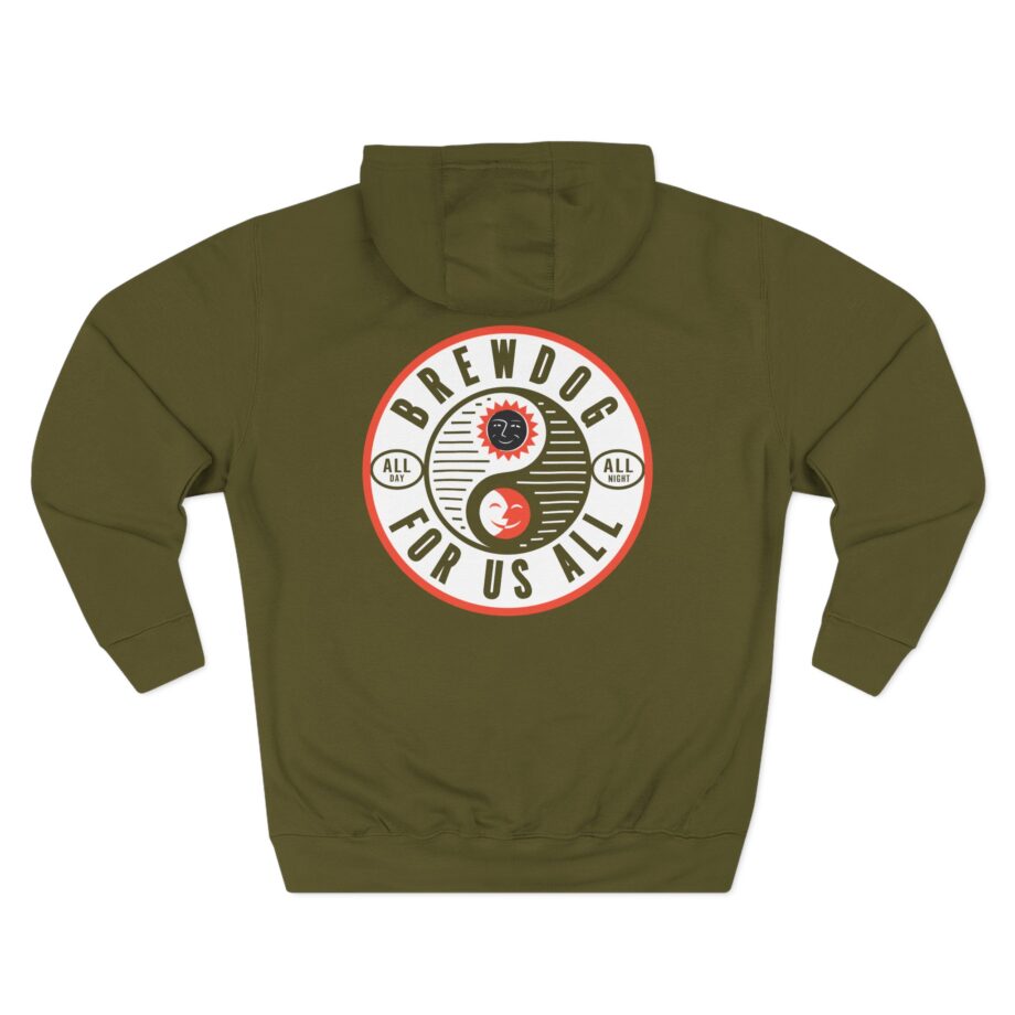 Brewdog All Day All Night Three-Panel Fleece Hoodie