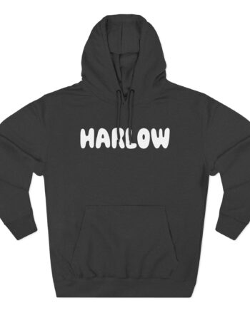 Harlow and Popcorn Three-Panel Fleece Hoodie