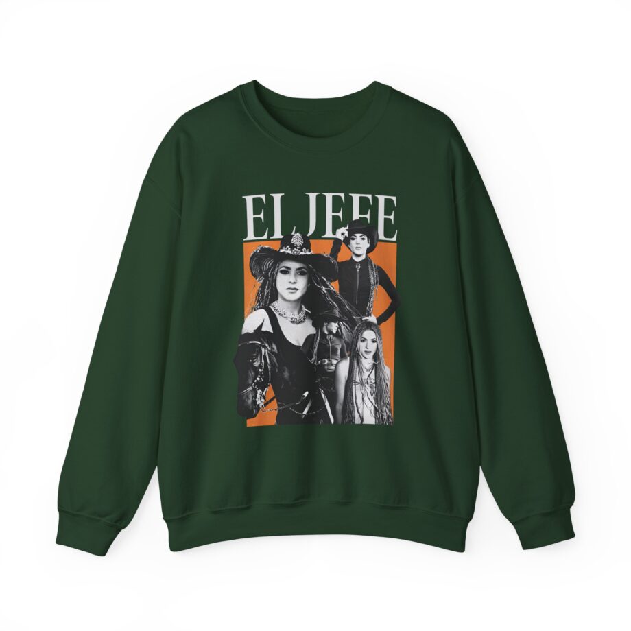 Shakira El Jefe Unisex Heavy Blend™ Crewneck Sweatshirt
