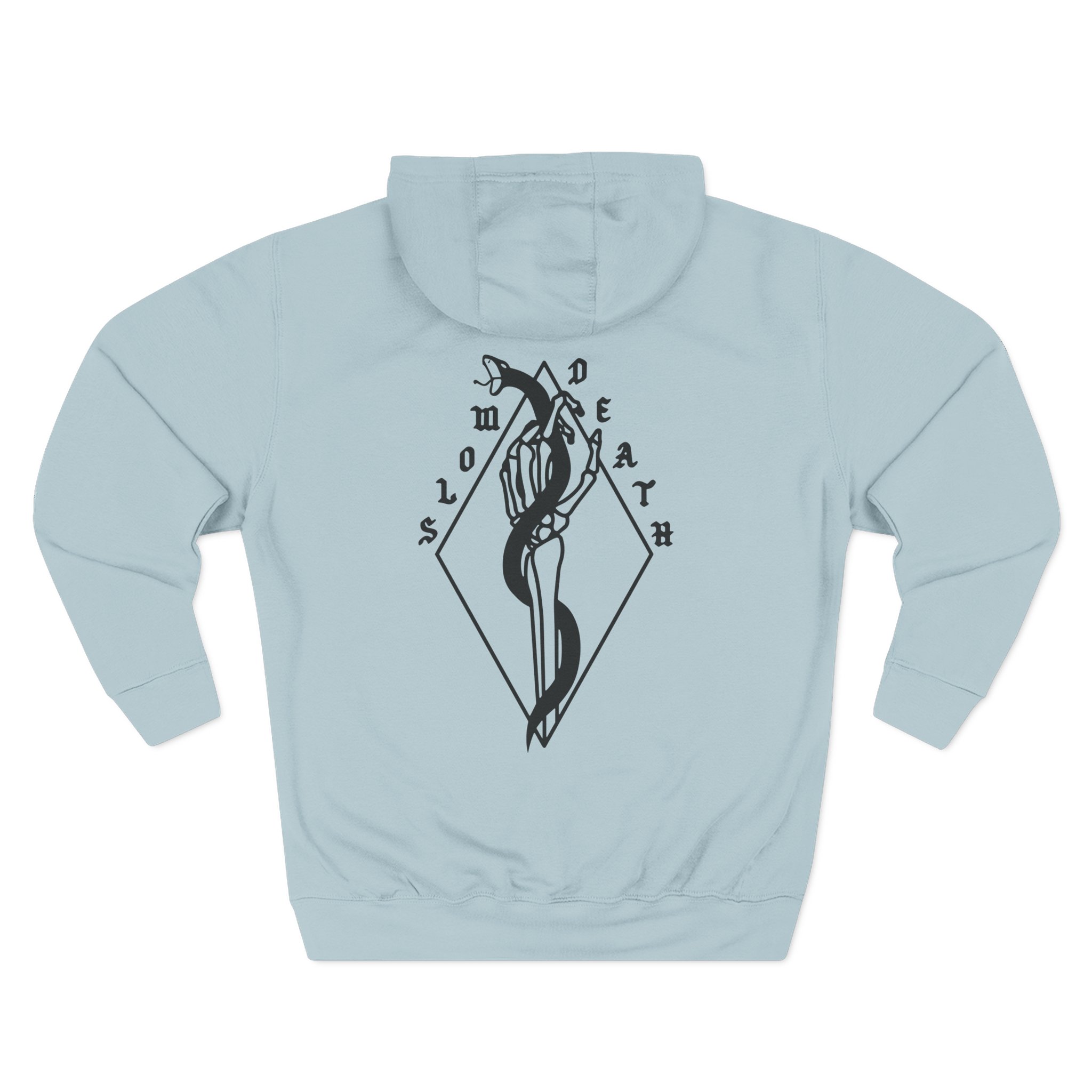 Trapped Under Ice Snake Death Three-Panel Fleece Hoodie