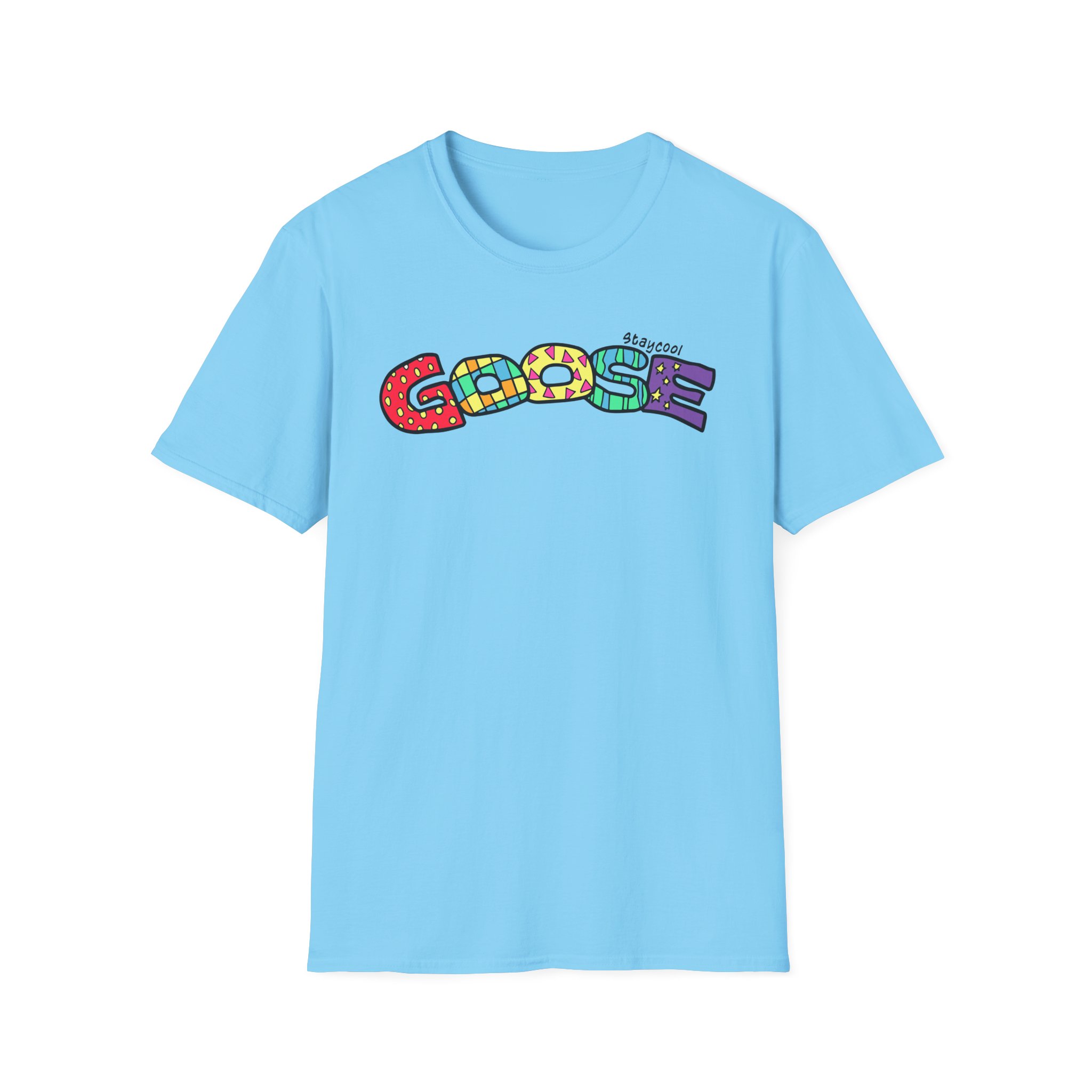 Goose x Staycool Rainbow Unisex Softstyle T-Shirt