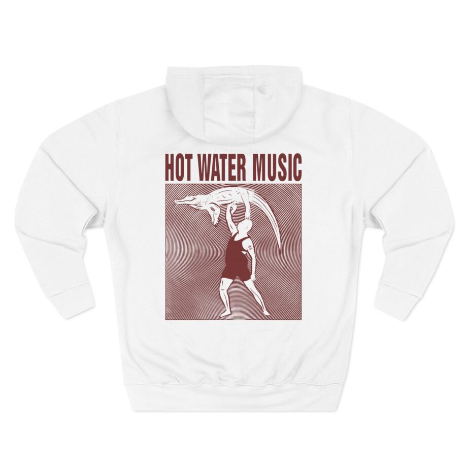 Hot Water Music Florida Man Three-Panel Fleece Hoodie