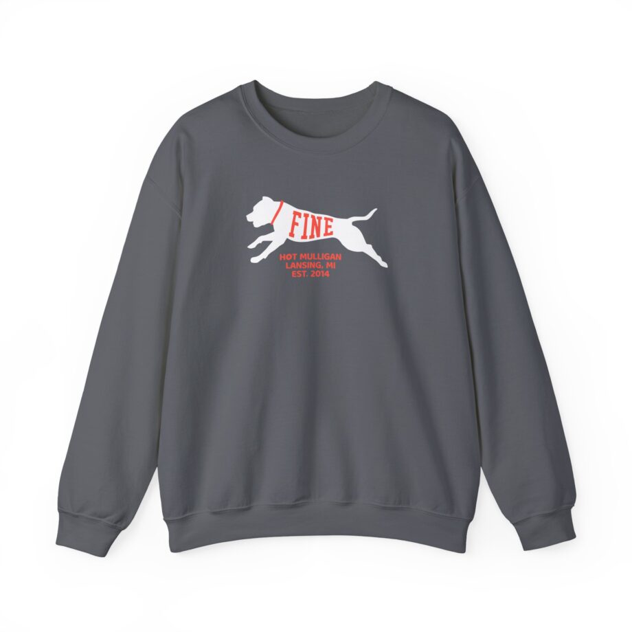 Hot Mulligan Fine Embroidered Unisex Heavy Blend™ Crewneck Sweatshirt