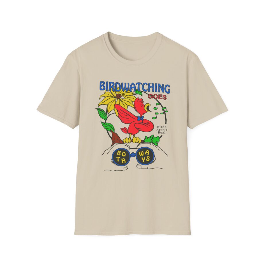 Birds Arent Real Unisex Softstyle T-Shirt