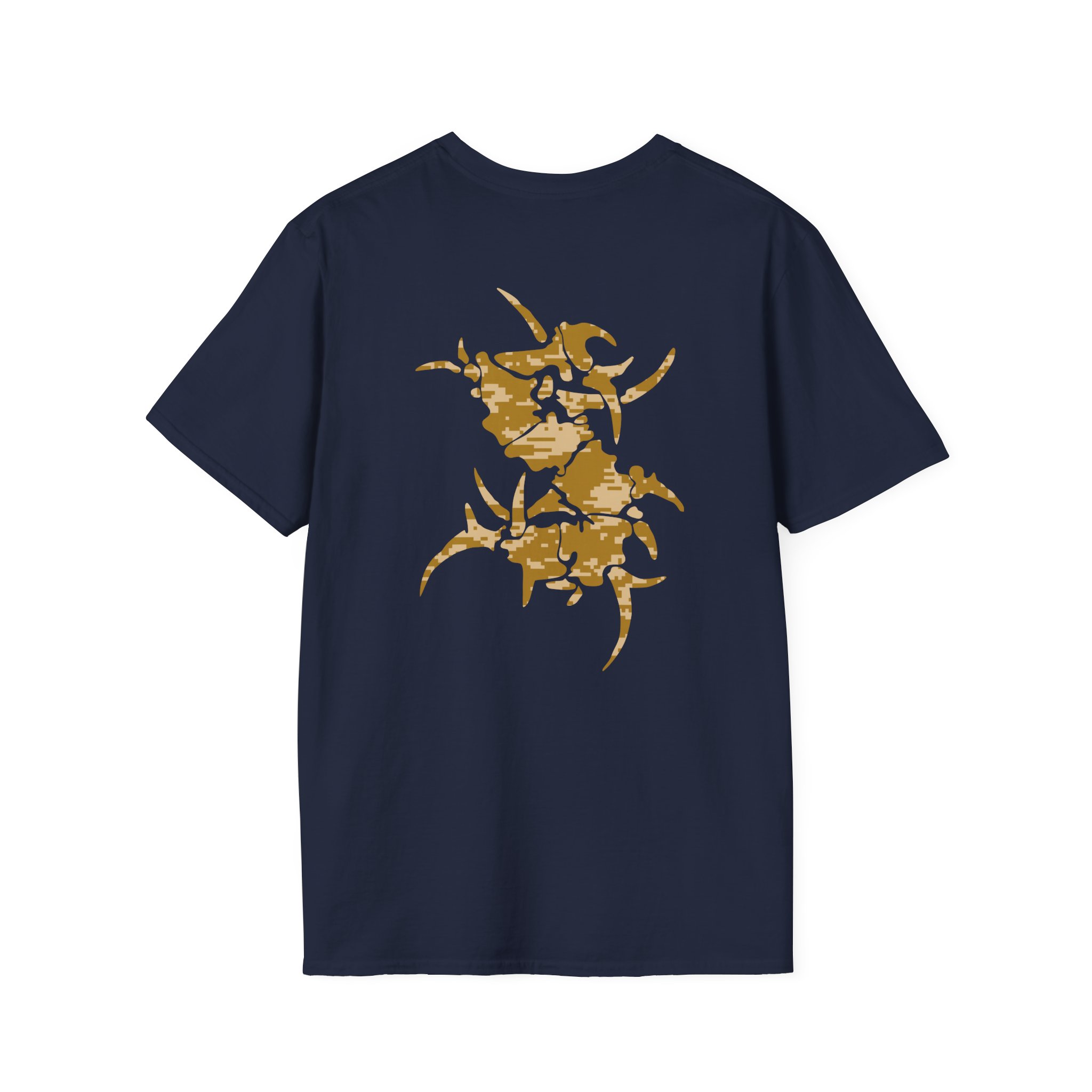 Sepultura Desert Camo S Logo Unisex Softstyle T-Shirt