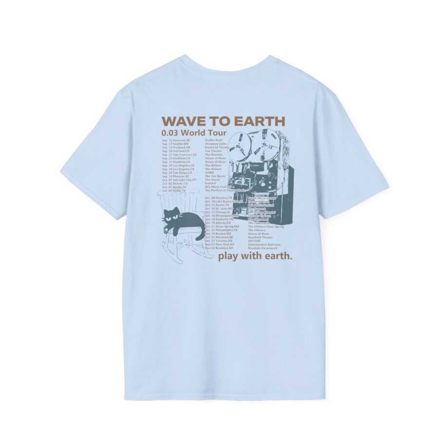 Wave to Earth 0.03 Na Tour Unisex Softstyle T-Shirt