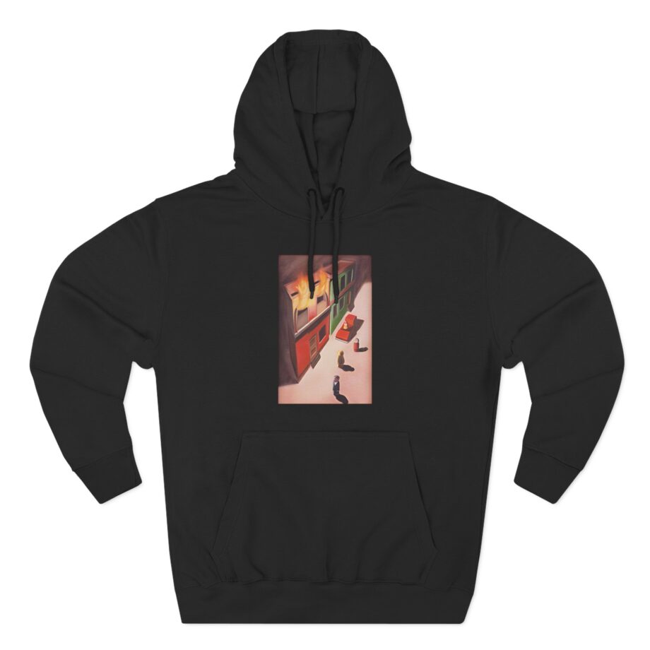 Vintage Sunny Day Real Estate Diary 1995 Three-Panel Fleece Hoodie