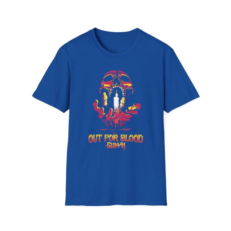 Sum 41 Out for Blood Unisex Softstyle T-Shirt