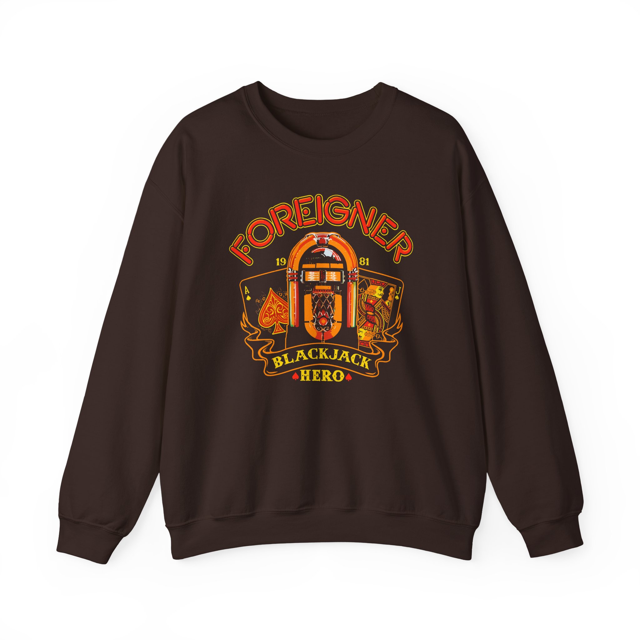 Foreigner Jack Hero Unisex Heavy Blendâ„¢ Crewneck Sweatshirt