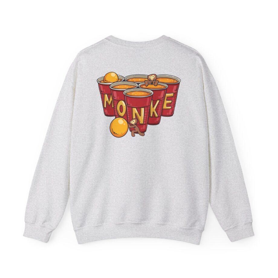 Spoonkidv Monke Pong Unisex Heavy Blend™ Crewneck Sweatshirt