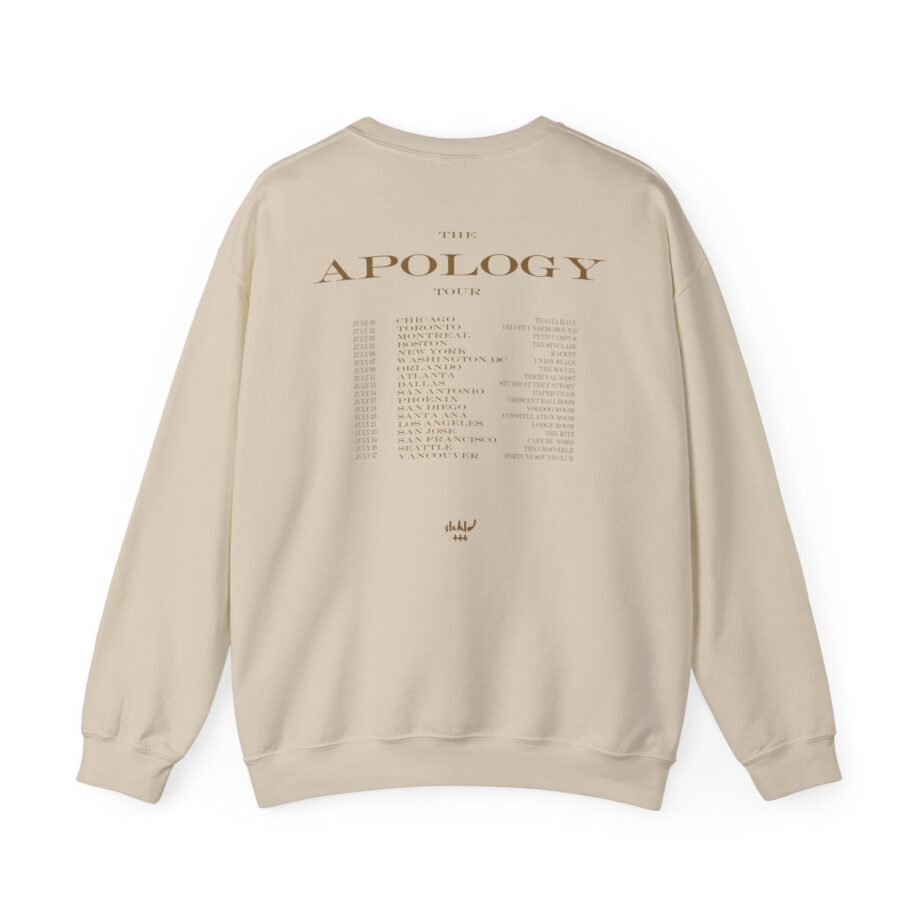 Wave to Earth Slchld 'apology' Na Tour Unisex Heavy Blend™ Crewneck Sweatshirt