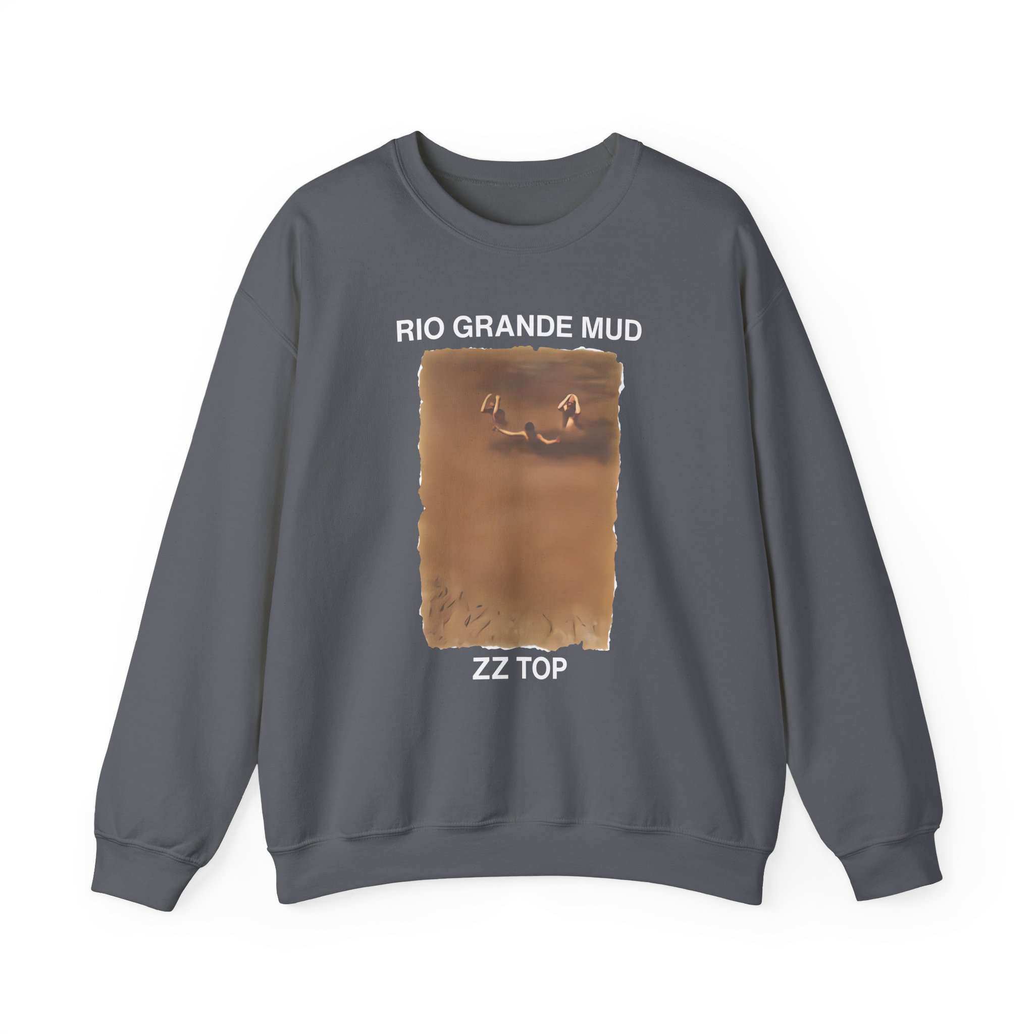Zz Top Rio Grande Mud Unisex Heavy Blendâ„¢ Crewneck Sweatshirt